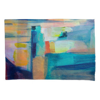Abstract Oil-Texture Artistry Pillowcase