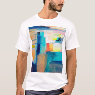 Abstract Oil-Texture Artistry T-Shirt