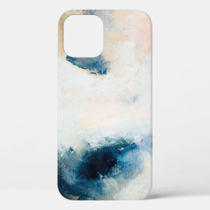 Abstract oil texture background. Paint on canvas.  iPhone 12 Case