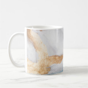 Abstract oil texture background. Paint on canvas.  Coffee Mug