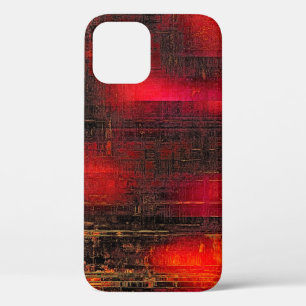 Abstract old background or faded grunge texture. W iPhone 12 Case