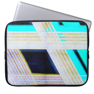Abstract old grunge background with bright coloure laptop sleeve