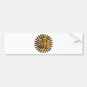 Abstract-om-3 Bumper Sticker