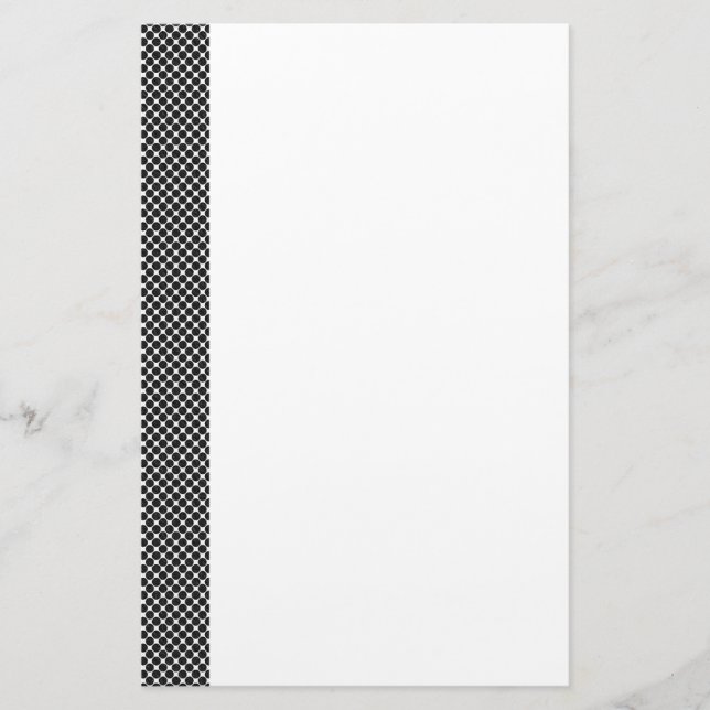 Abstract Optical Dots Stationary Stationery (Front)