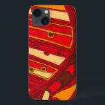 Abstract Orange Panels iPhone 13 Case<br><div class="desc">A surrealist dream,  these brightly coloured abstract orange panels look like melted wax flowing through a canvas. A Jennifer Goldberger creation,  this work is amazing in its imaginative use of colour and lines. Order yours today!</div>