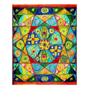 Abstract order poster