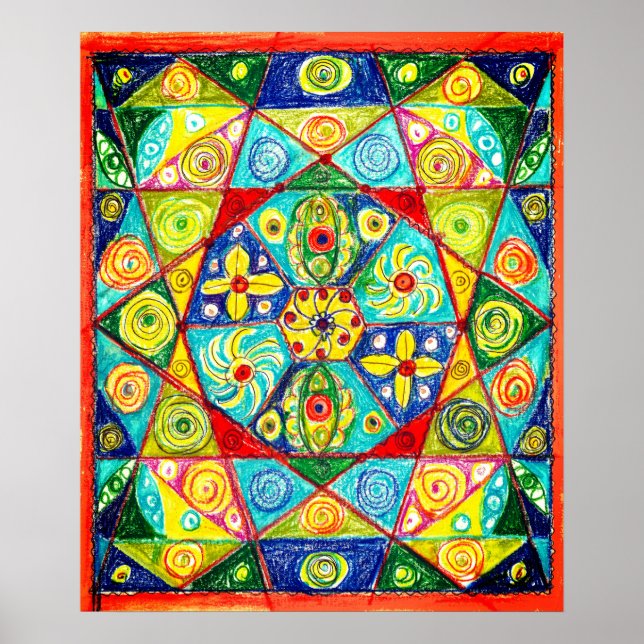 Abstract order poster (Front)