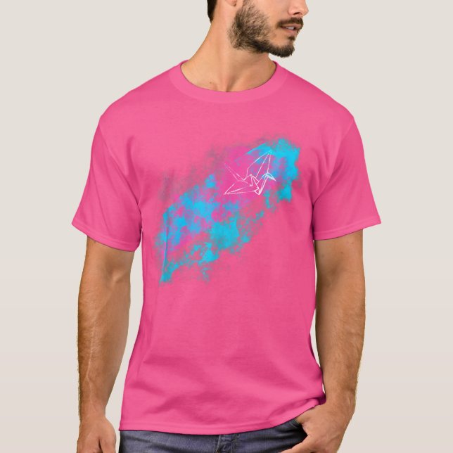 Abstract Origami Bird T-Shirt (Front)