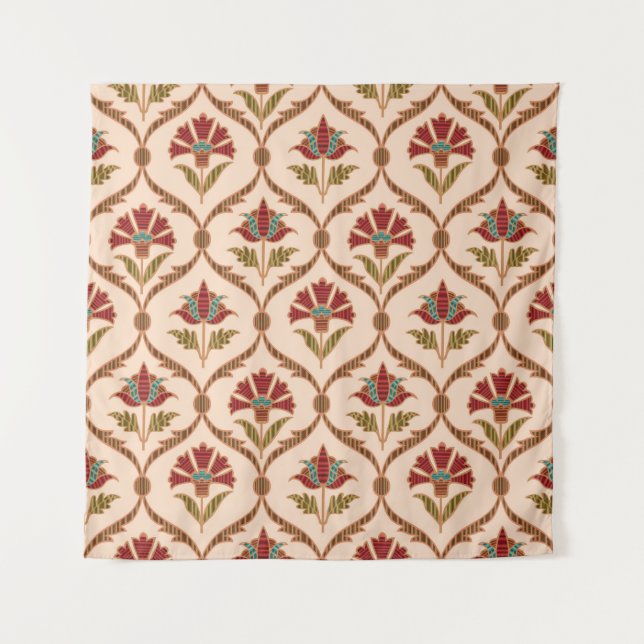abstract ornamental vintage pattern designart,abst tapestry (Front)