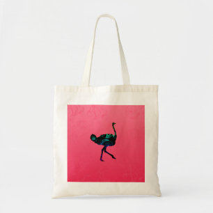 Abstract Ostrich Budget Tote Bag
