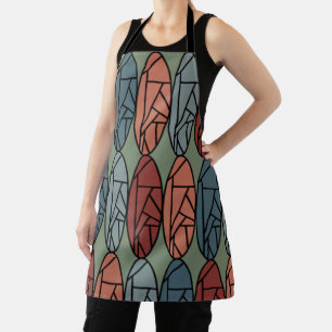 Abstract Ovals  Apron