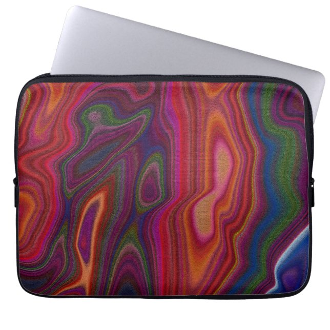 Abstract Overload Laptop Sleeve (Front)