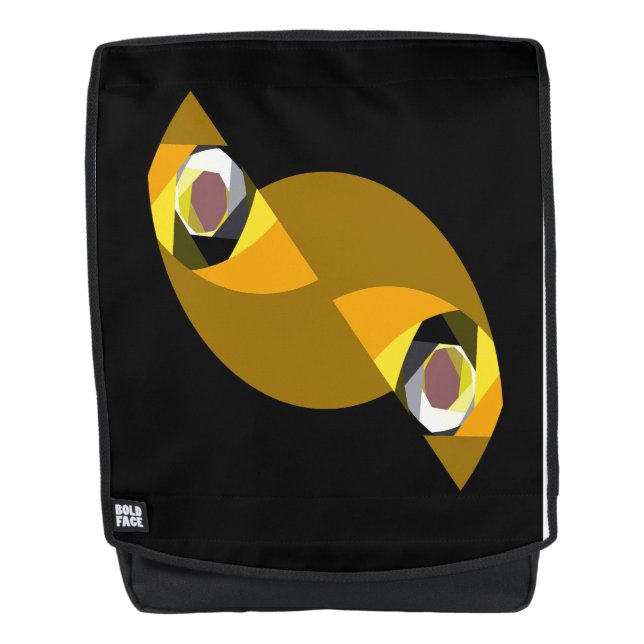 ABSTRACT OWL BACKPACK (Front)