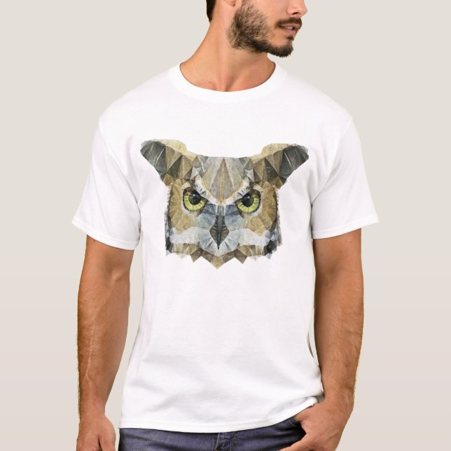 abstract owl T-Shirt (Front)