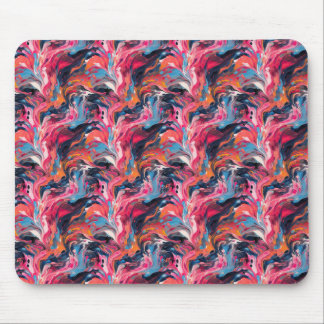 Abstract Paint 01 Mouse Pad