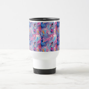 Abstract Paint 03 Travel Mug