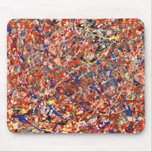Abstract - Paint - Clown Suicide Mouse Pad