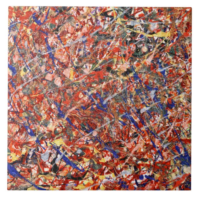 Abstract - Paint - Clown Suicide Tile (Front)