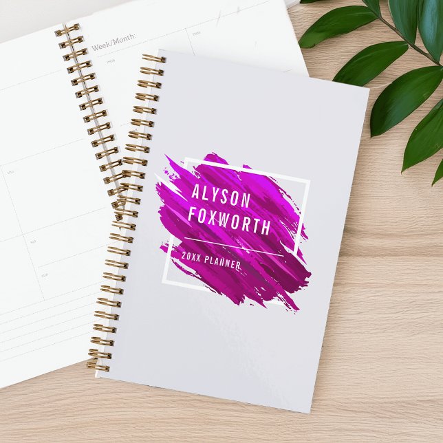 Abstract Paint Logo Personalised Planner (Creator Uploaded)