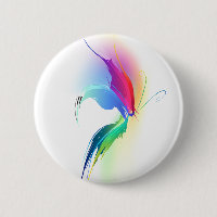 Abstract Paint Splatter Butterfly