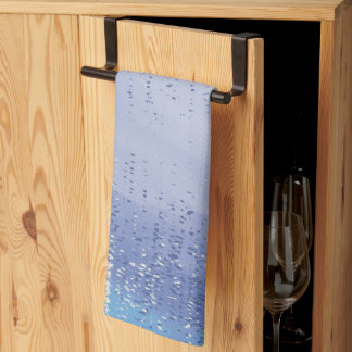 Abstract Paint Splatter Kitchen Towel