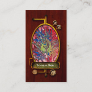 Abstract - Paint - The meaning of life Business Card