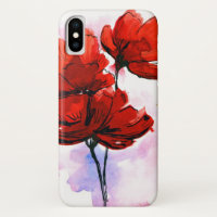 Abstract painted floral background 2