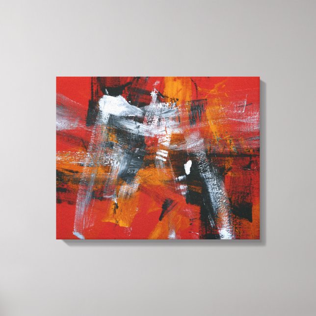 Abstract Painting 51 "Bliss Canvas Print (Front)