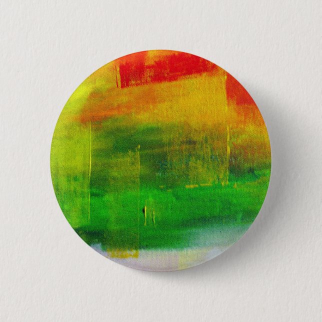 Abstract Painting 6 Cm Round Badge (Front)