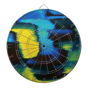 Abstract Painting Abstract Art 26 Dartboard