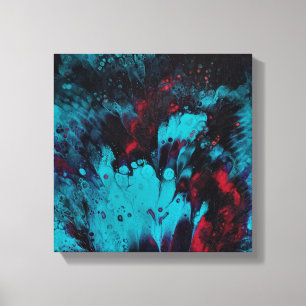 Abstract painting Anetka. Canvas Print