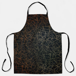 Abstract painting apron