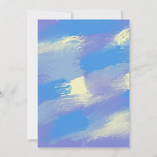abstract painting art invitation