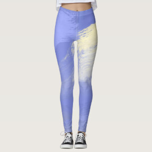 abstract painting art leggings