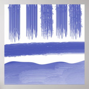 abstract painting art poster