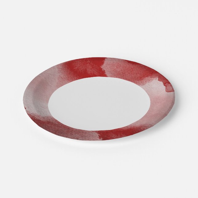 abstract painting background paper plate (Angled)
