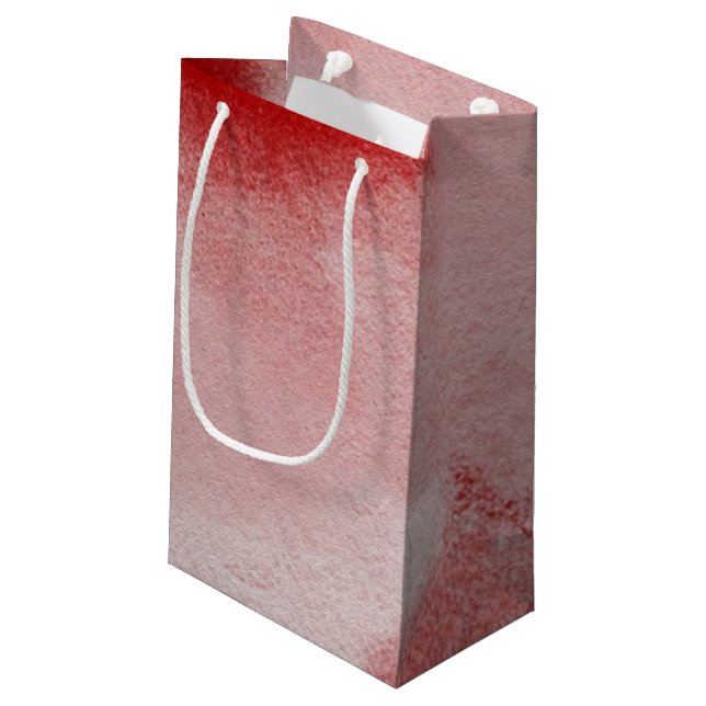 abstract painting background small gift bag (Back Angled)