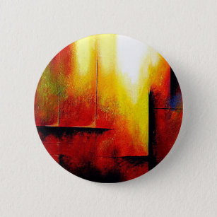 Abstract Painting by Hizli 6 Cm Round Badge