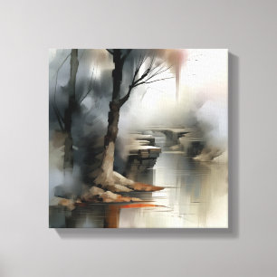 Abstract Painting  Canvas Print