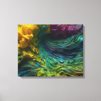 Abstract Painting Canvas Print