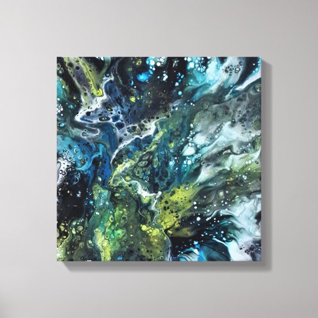 Abstract painting. canvas print (Front)