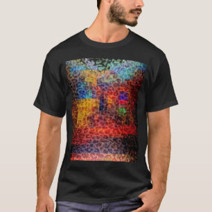 Abstract painting City Lights T-Shirt
