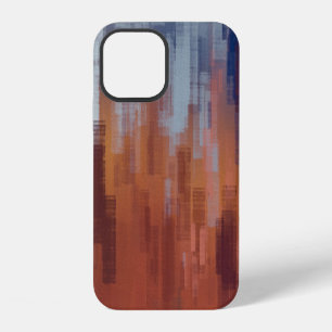 Abstract painting, colourful concrete wall. iPhone 12 case