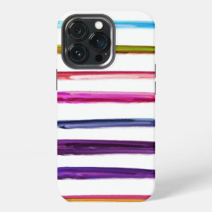 Abstract Painting Colourful Paint Brush Strokes iPhone 13 Pro Case