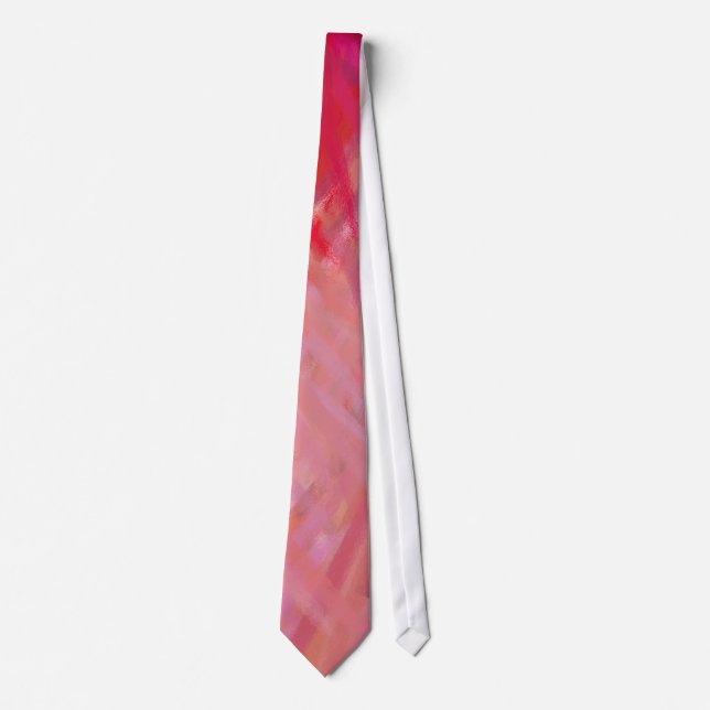 Abstract Painting Colours #26 Tie (Front)