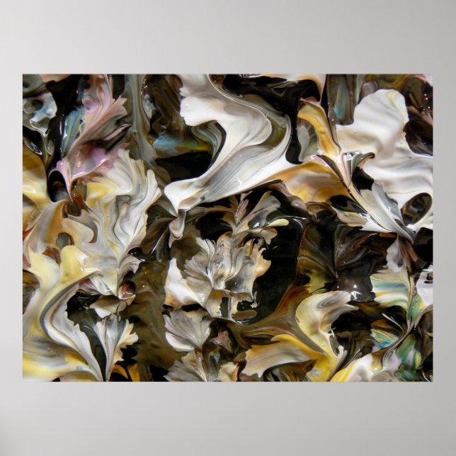 Abstract Painting (Detail) #832_B Poster (Front)