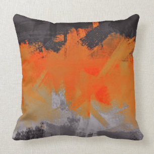 Abstract Painting Dynamic Colours #28 Cushion