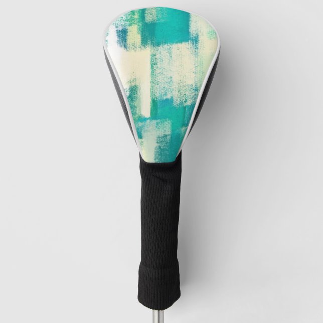 Abstract Painting | Dynamic Colours Golf Head Cover (Front)
