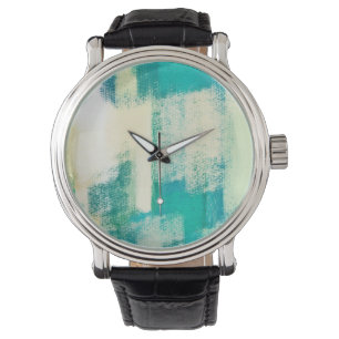 Abstract Painting   Dynamic Colours Watch