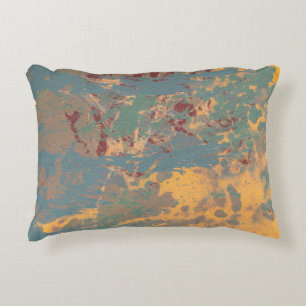 Abstract painting. Ink handmade image. Modern arti Decorative Cushion